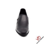 Giay da bo that tang chieu cao 6cm mau den VO Shoes _ AB 757 (3)