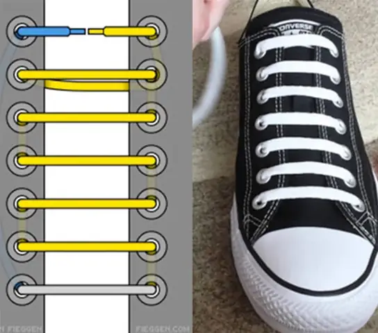 Cách Buộc Dây Giày Giấu Dây 7 Lỗ Đẹp Và Gọn Gàng Nhất