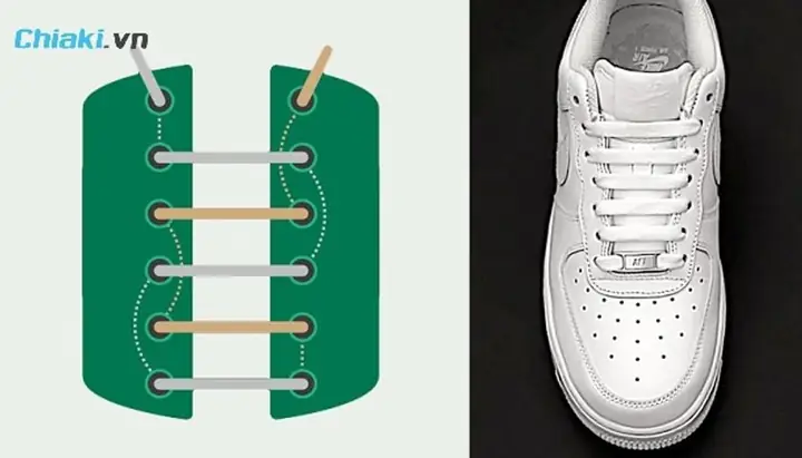 11 Cách Buộc Dây Giày Nike Air Force 1 Đẹp, Độc Đáo & Thời Trang 11 Cách Buộc Dây Giày Nike Air Force 1 Đẹp, Độc Đáo & Thời Trang