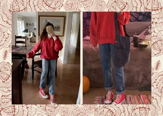 10+ Cách Phối Đồ Nữ Với Giày Converse Đỏ Cực Chuẩn & Thời Thượng