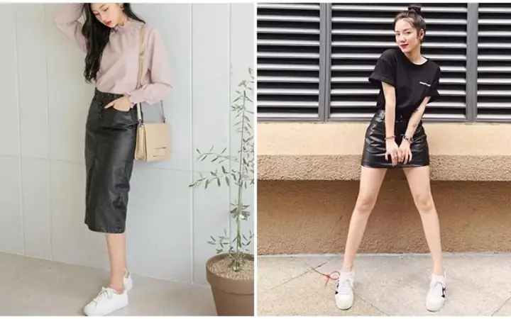 Chân Váy Da Kết Hợp Với Giày Gì? Gợi Ý Phối Đồ Chuẩn Phong Cách Chân Váy Da Kết Hợp Với Giày Gì? Gợi Ý Phối Đồ Chuẩn Phong Cách
