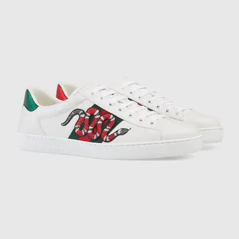 Giày Gucci Nam Trắng Hình Con Rắn: Đánh Giá Chi Tiết, Giá & Cách Phân Biệt Real/fake Giày Gucci Nam Trắng Hình Con Rắn: Đánh Giá Chi Tiết, Giá & Cách Phân Biệt Real/fake