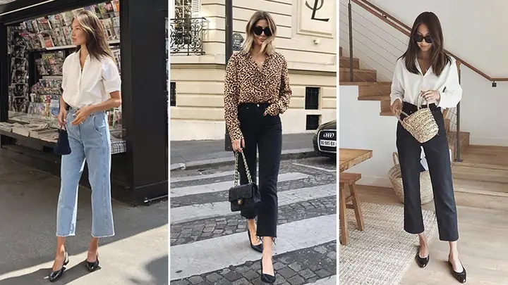 15+ Cách Phối Đồ Với Giày Búp Bê Mũi Nhọn Thanh Lịch, Điệu Đà Chuẩn Style