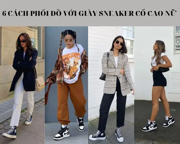 Phối Đồ Với Giày Converse Cổ Cao Nữ: Hướng Dẫn Chi Tiết Từ A-z